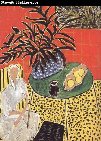 Henri Matisse Black Fern (mk35)
